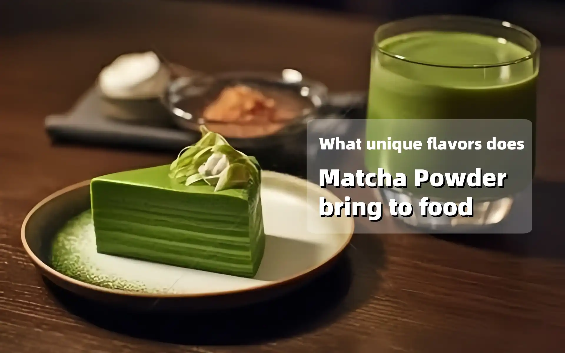 What unique flavors does Matcha Powder bring to food?